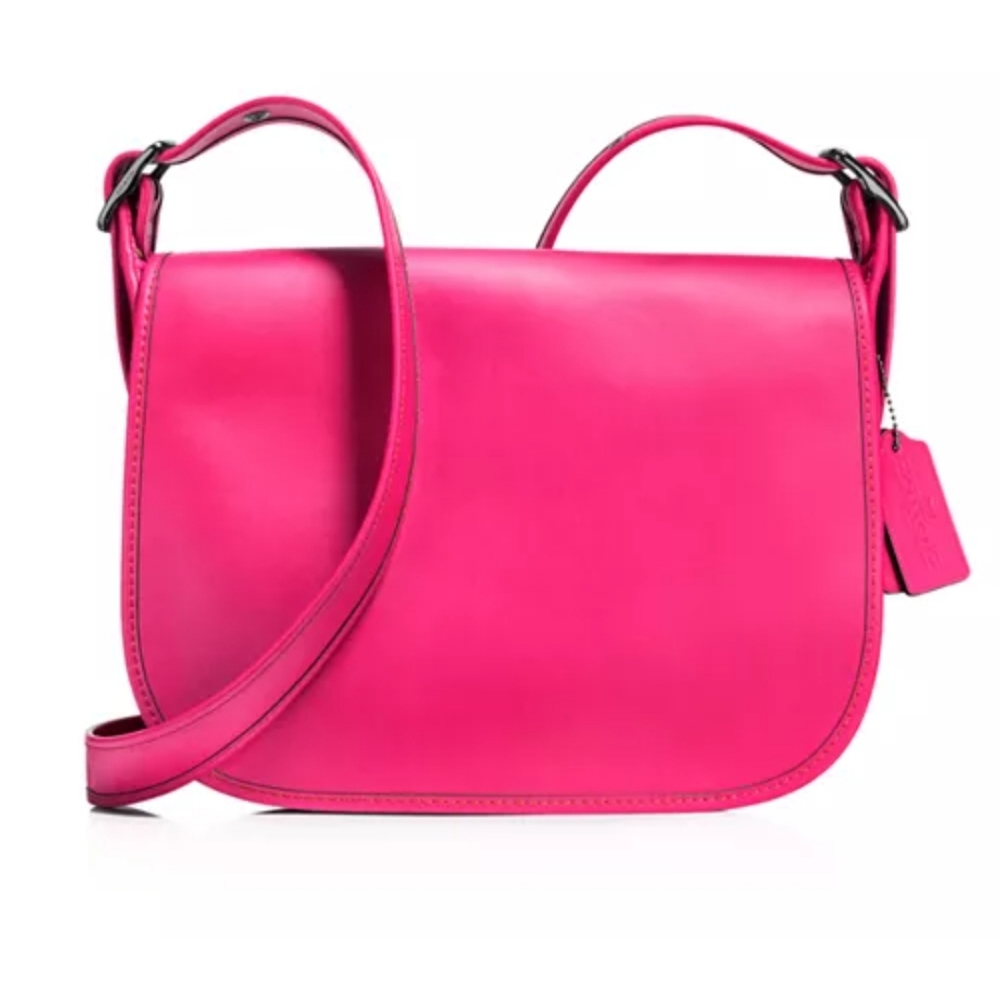 Pink Coach Crossbody Reissue
